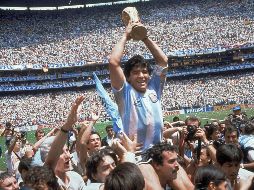 HISTORIA. Durante el Mundial de 1986 en México, el Estadio Azteca fue la sede de momentos históricos en la carrera del 'Diego'. ESPECIAL