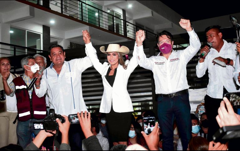 Salgado Pineda afirmó que los integrantes de su gabinete se tendrán que conducir por un código de ética y con los principios de la autodenominada Cuarta Transformación. ARCHIVO