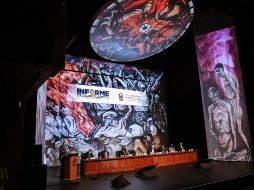 Durante el segundo informe de actividades de Ricardo Villanueva, el gobernador de Jalisco se comprometió a apoyar la construcción de nuevas preparatorias. ESPECIAL / Gobierno de Jalisco