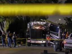 La explosión dañó viviendas y destrozó ventanas en el vecindario. AP / H. W. Chiu