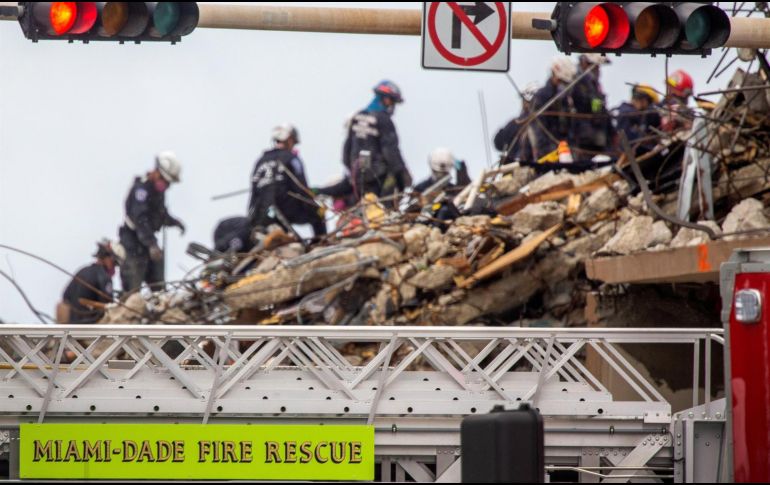 No se ha informado de nuevos hallazgos de víctimas, por lo que se mantienen en 18 muertos. EFE / C. Herrera