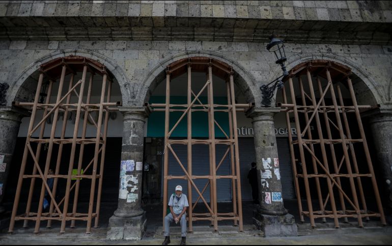 Descartaron una posible afectación en la estación Catedral, por las fallas estructurales en el Edificio Plaza. EL INFORMADOR / ARCHIVO