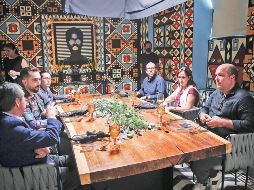 Artistas y personalidades participaron en el conversatorio Momentos Interceramic. EL INFORMADOR/G. Gallo