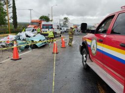 El accidente ocurrió el pasado 29 de junio y dejó como saldo cuatro personas muertas. TWITTER / @PCJalisco