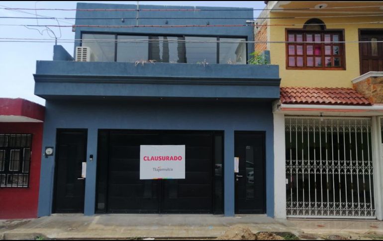 Los hechos ocurrieron poco antes del mediodía en la azotea de la empresa. ESPECIAL/Ayuntamiento de Tlajomulco