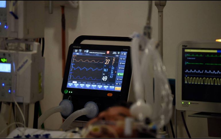 La ocupación media de camas generales en los hospitales mexicanos es del 19% y del 16% para camas de terapia intensiva. AFP/ARCHIVO