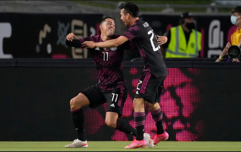 ESTRENO. Rogelio Funes Mori anotó su primer gol con el Tricolor en apenas 4 minutos. AP