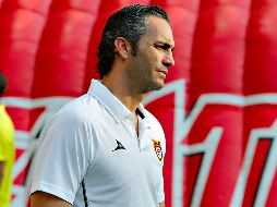 Juan Carlos Leaño durante la final de Ascenso contra Leones Negros en 2014, después de la cual los Tecos desaparecieron por un año. IMAGO7/E. Espinosa