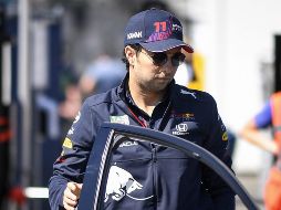 Sergio Pérez no ocultó su molestia después de que Lando Norris (McLaren) lo perjudicara este domingo dentro del Gran Premio de Austria. EFE / C. Bruna