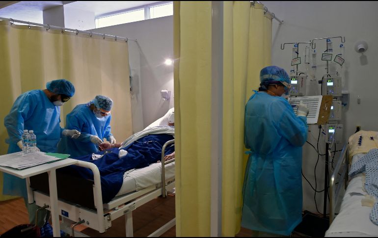 La Ciudad de México y el Estado de México son las entidades con mayor cantidad de casos activos de coronavirus. AFP/ARCHIVO