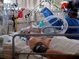 El nuevo tratamiento reduce el riesgo de muerte en torno a un 4% (un 17% en pacientes con ventilación). AFP / N. Aguilera