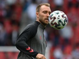 Eriksen se desplomó en el terreno durante el partido contra Finlandia el 12 de junio. AFP / ARCHIVO