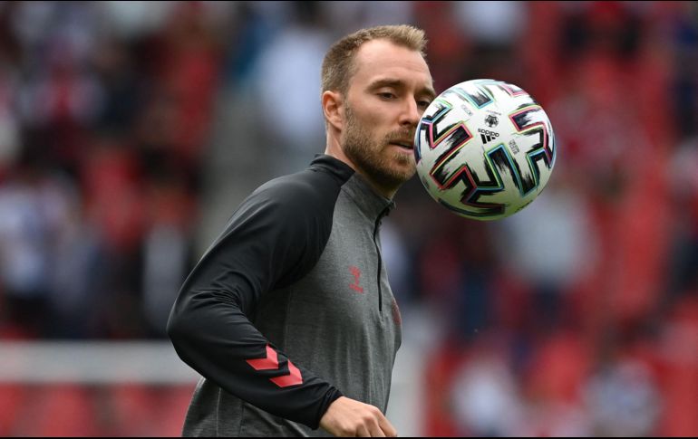 Eriksen se desplomó en el terreno durante el partido contra Finlandia el 12 de junio. AFP / ARCHIVO