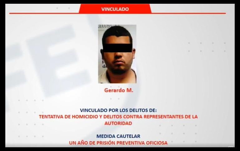 Un juez le dictó a Gerardo “M” un año de prisión preventiva. ESPECIAL