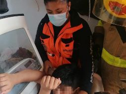 Socorristas remarcaron la importancia de tener vigilados a los menores en casa. TWITTER/@PCPueblaCapital