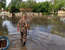 Durante las próximas horas las autoridades continuarán trabajando en el desazolve del río. TWITTER/@PCJalisco