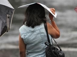 El canal de baja presión que se extenderá sobre el noroeste, occidente y centro del país ha provocado lluvias en todo el territorio. NTX / ARCHIVO