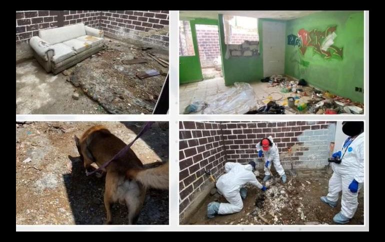 Con estas 13 bolsas halladas en el predio de Lomas del Sur suman ya 69 bolsas con, al parecer restos humanos, en solo una semana. ESPECIAL