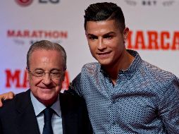 Florentino Pérez dijo el martes que los audios se han filtrado por su ''participación como uno de los promotores de la Superliga''. AP / ARCHIVO