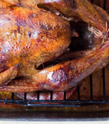 Pollo rostizado al horno