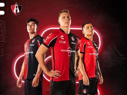 Los rojinegros presentaron sus equipaciones para el Apertura 2021. CORTESÍA