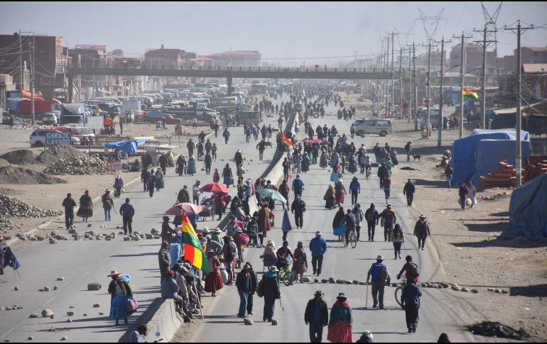 El gobierno de Macría podría haber colaborado en la desestabilización de Bolivia con el envío de material antidisturbios. EFE/Archivo