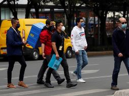 La Ciudad de México se encuentra entre las 10 entidades que concentran el mayor número de casos del coronavirus. EFE/A. Cruz