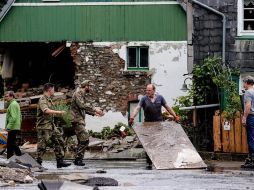 Las tormentas de los últimos días han provocado severas inundaciones tanto en Alemania como en Bélgica. EFE/F. Vogel