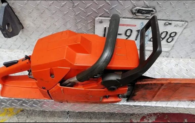 El robo ocurrió alrededor de las 10:00 horas de este jueves. ESPECIAL/Bomberos de Tlajomulco