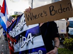 Biden ofreció el jueves ayudar a Cuba, pero se refirió a la isla como 