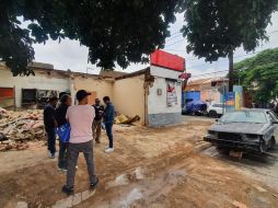 Los lesionados fueron llevados a recibir atención médica en una unidad de la Cruz Roja. EL INFORMADOR / G. Gallo