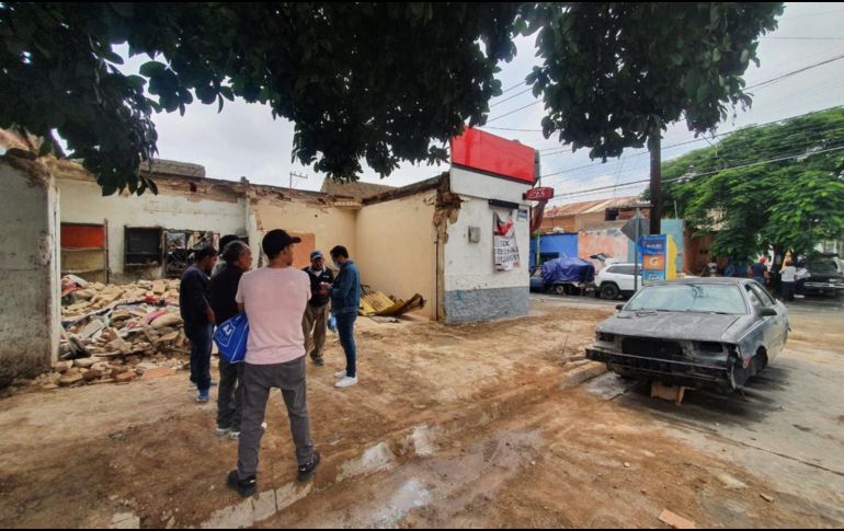 Los lesionados fueron llevados a recibir atención médica en una unidad de la Cruz Roja. EL INFORMADOR / G. Gallo