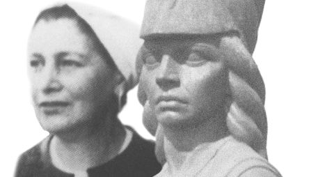 La modelo de la escultura fue Olivia Ramírez Ramos, esposa del entonces gobernador, el escritor Agustín Yáñez. ESPECIAL