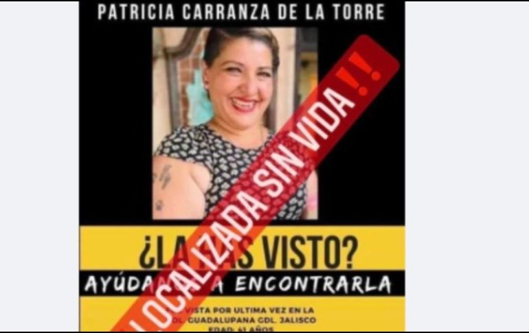 Los restos de la mujer fueron localizados en un punto de inhumación clandestina, en Tonalá. ESPECIAL