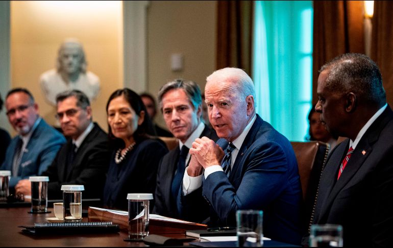 En los últimos meses han habido más casos de personal de la Casa Blanca que ha dado positivo por COVID-19 pese a estar vacunados. EFE/A. Drago