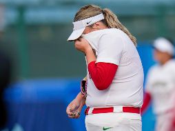 La abridora Dallas Escobedo cargó con la derrota. AP/C. Hong