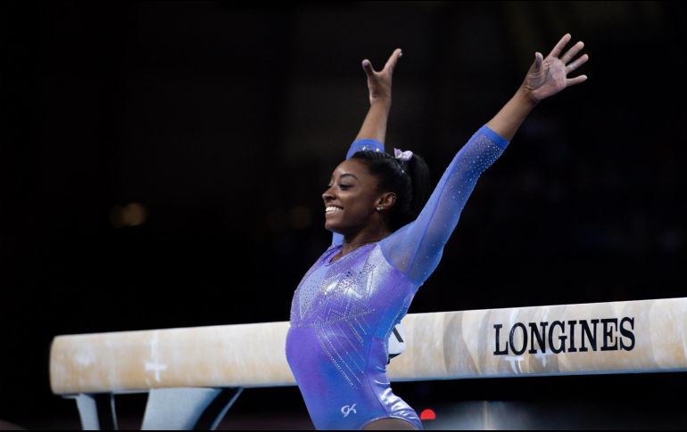 Simone Biles comenzará a competir en los Juegos de Tokio el próximo domingo, en la ronda de clasificación por equipos. EFE/D. KOPATSCH