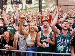 MULTITUD. Más de 65 mil aficionados estuvieron presentes. AP