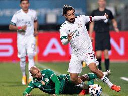 Pizarro toma el lugar de Hirving ''Chucky'' Lozano, quien tuvo que ser baja, a causa de una dura lesión en el primer partido del certamen ante Trinidad y Tobago. IMAGO7