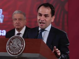 Al  exsecretario de Hacienda, Arturo Herrera, se le acusa de desacato a una suspensión de plano emitida para garantizar el abasto de medicamentos contra el cáncer. SUN/ARCHIVO