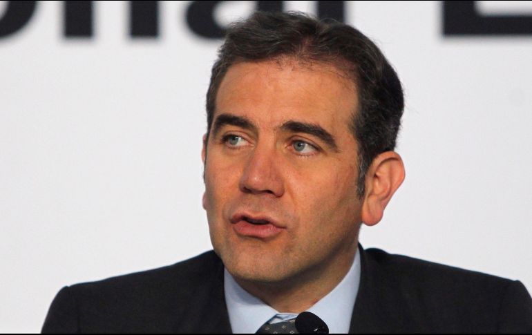 Lorenzo Córdova, presidente del INE. EFE/S. Gutiérrez