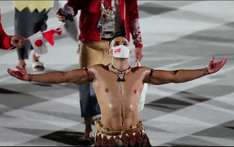 Pita Taufatofua participará en la categoría de taekwondo, en la categoría de +80 kilogramos. AP / D. J. Phillip