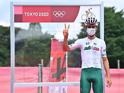 Eder Frayre Moctezuma fue el único mexicano en la competencia. AFP/B. Stansall