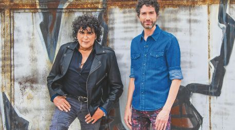 Laureano y Benny. Los cantantes unieron sus voces en el tema “Que todo va a estar OK”. ESPECIAL/OCESA