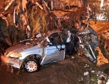 Hasta el momento no se reportan lesionados por la inundación y sus efectos. TWITTER@sergioramloz