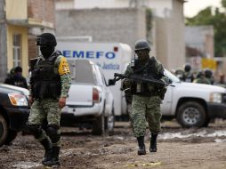 AMLO dice que a los elementos de la GN se les está formando en el respeto a los derechos humanos. AFP / ARCHIVO