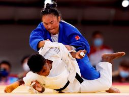 Tras un largo combate la rival de Mongolia se ha impuesto por 