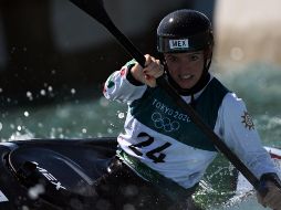 Sofía Reinoso había tenido una gran actuación en las pruebas clasificatorias, pero en las semifinales quedó lejos de las líderes. AFP/C. Triballeau