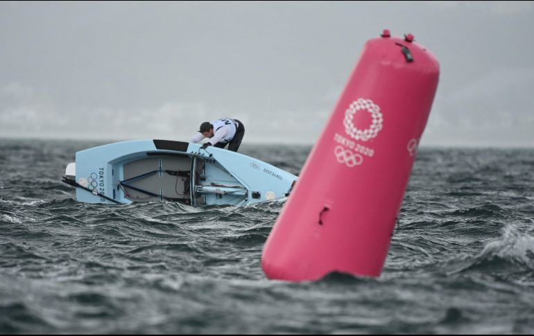 El mexicano finalizó en la penúltima posición de la competencia con un acumulado de 36 puntos netos. AFP / P. Parks