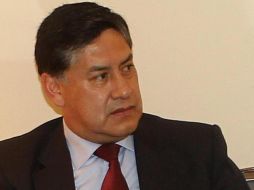 El fiscal general de Bolivia, Juan Lanchipa, compareció ante los medios este martes para dar a conocer los resultados del informe. EFE/ARCHIVO